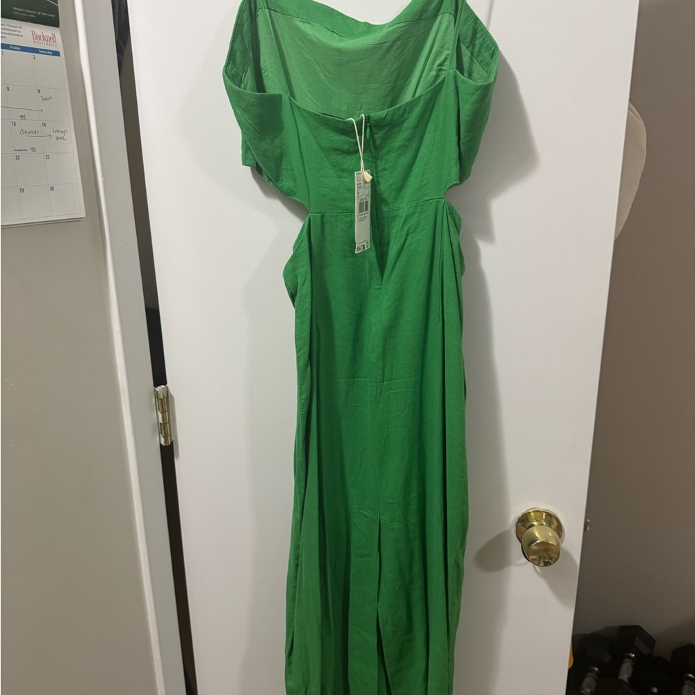 Mango Linen cutout dress - new with tags!